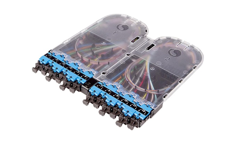 SYSTIMAX EHD-SP-24LC-SM-AS-ULL - fiber optic cassette - with