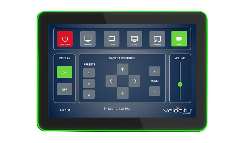 Atlona Velocity VTPG-1000VL - touch panel with gateway - All-In-One - black