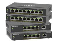 NETGEAR 8 PORT GB HP POE SMART PLUS