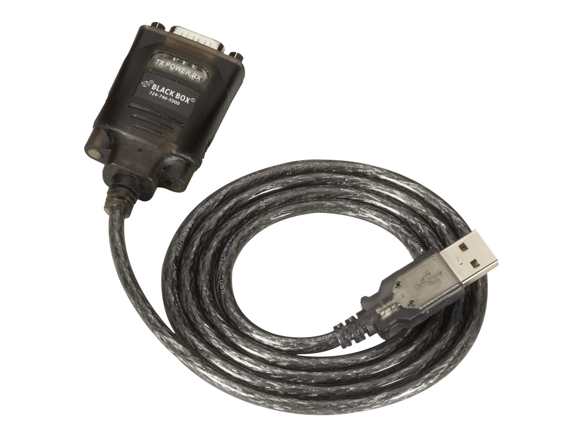 Black Box - serial adapter - USB - RS-232 - TAA Compliant