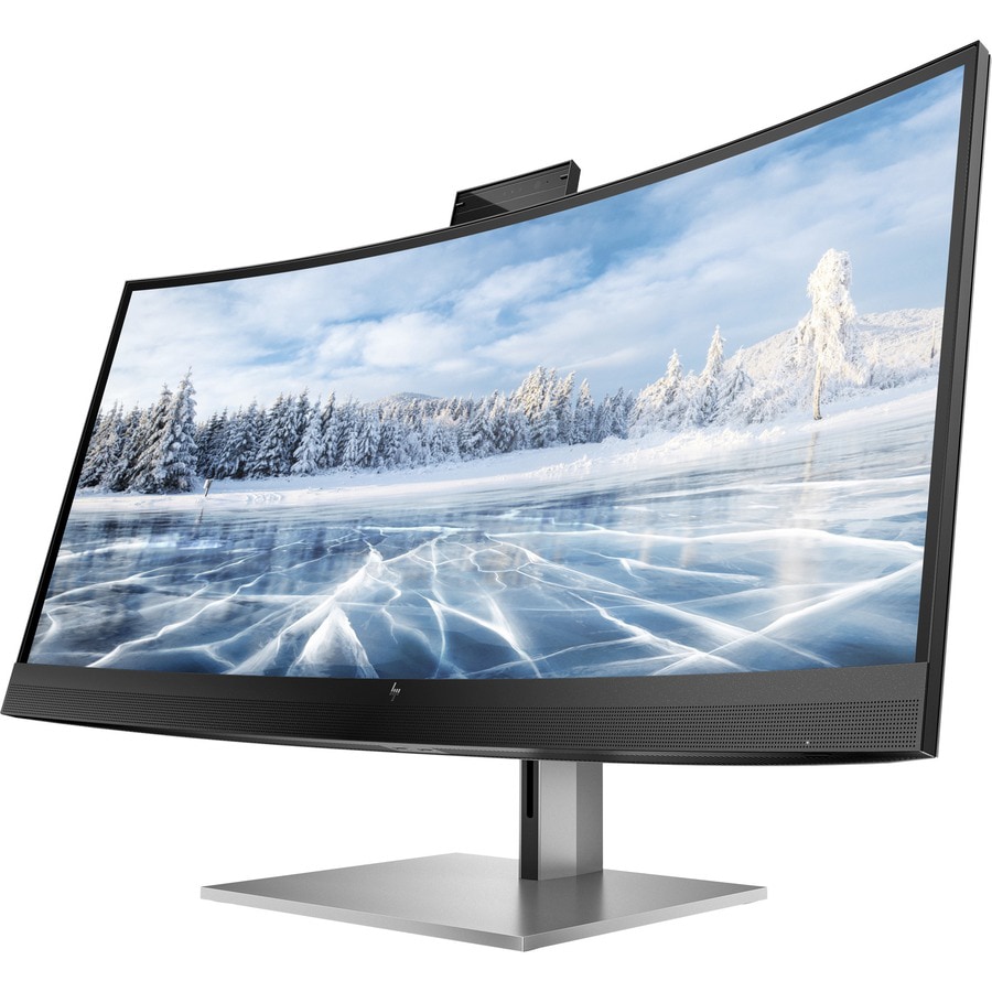 HP Z34c G3 34" Class Webcam WQHD Curved Screen LCD Monitor - 21:9 - Silver,
