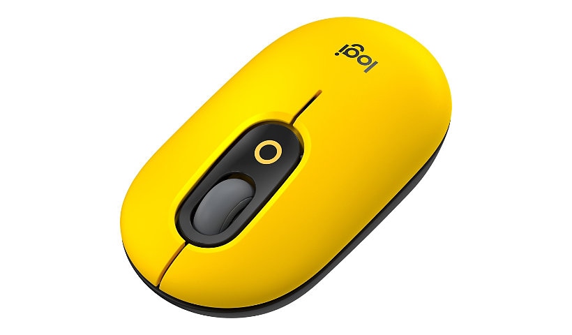 Logitech POP - mouse - customizable emoji - Bluetooth 5.1 LE - blast