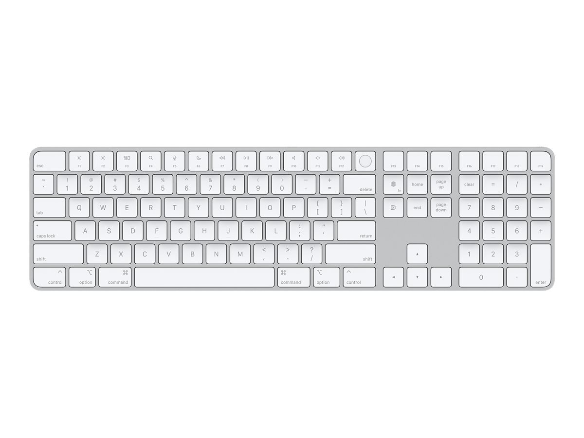 Apple Magic Keyboard with Touch ID and Numeric Keypad - keyboard - QWERTY - Canadian French Input Device