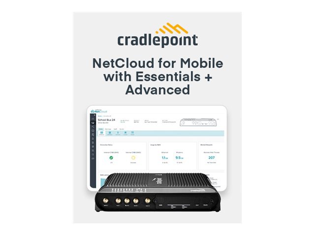 Cradlepoint IBR1700 Series IBR1700-600M - wireless router - WWAN - Wi-Fi 5 - 3G, 4G - in-vehicle