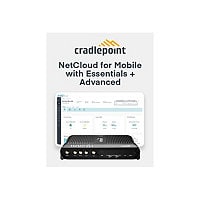 Cradlepoint NetCloud Mobile Essentials + Advanced Package - subscription license (3 years) - 1 license - with IBR1700