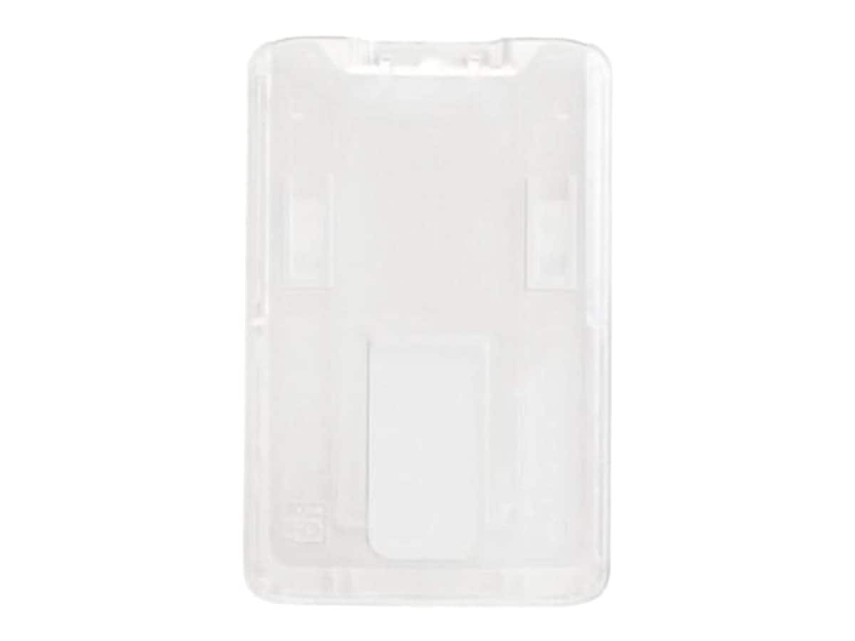 Brady People ID name badge holder - for 2.13 in x 3.37 in - frosted (pack o