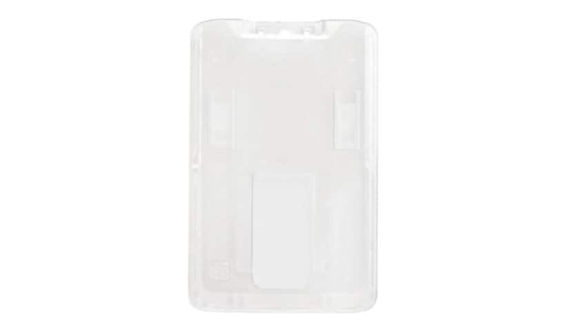 Brady People ID name badge holder - for 2.13 in x 3.37 in - frosted (pack of 50)