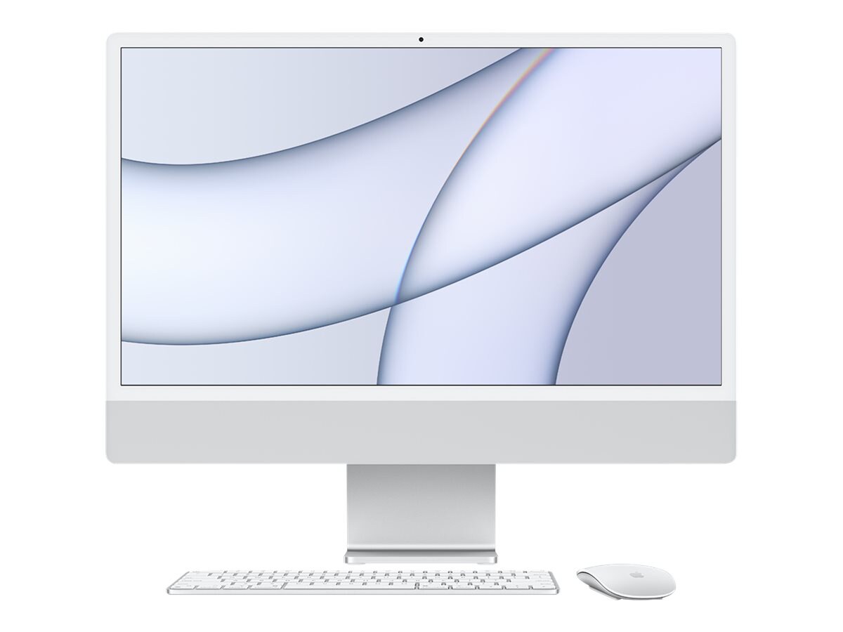 Apple iMac with 4.5K Retina display - all-in-one - M1 - 8 GB - SSD 256 GB - LED 24" - Canadian French