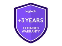 Logitech Extended Warranty - contrat de maintenance prolongé - 3 années - pour solution Logitech pour salle moyenne avec Tap et Rally