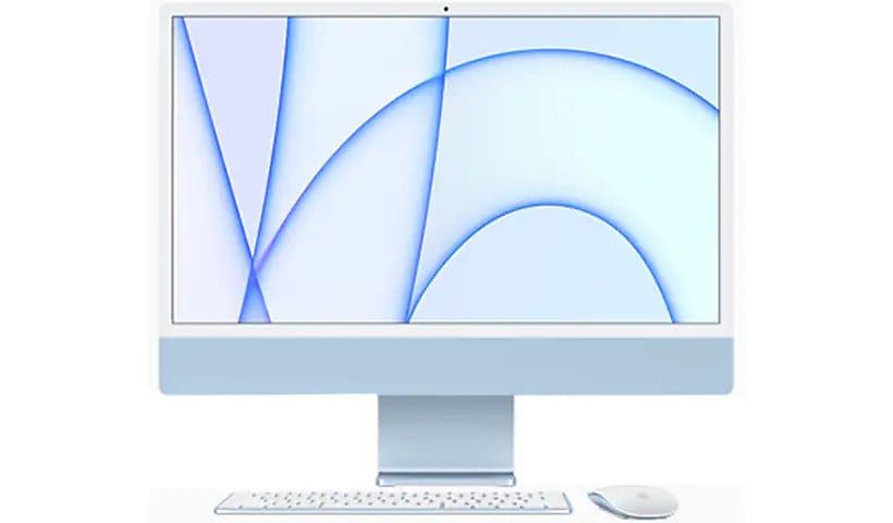 Apple iMac 24" - M1 8C8C - 16 GB RAM - 1 TB SSD - Blue