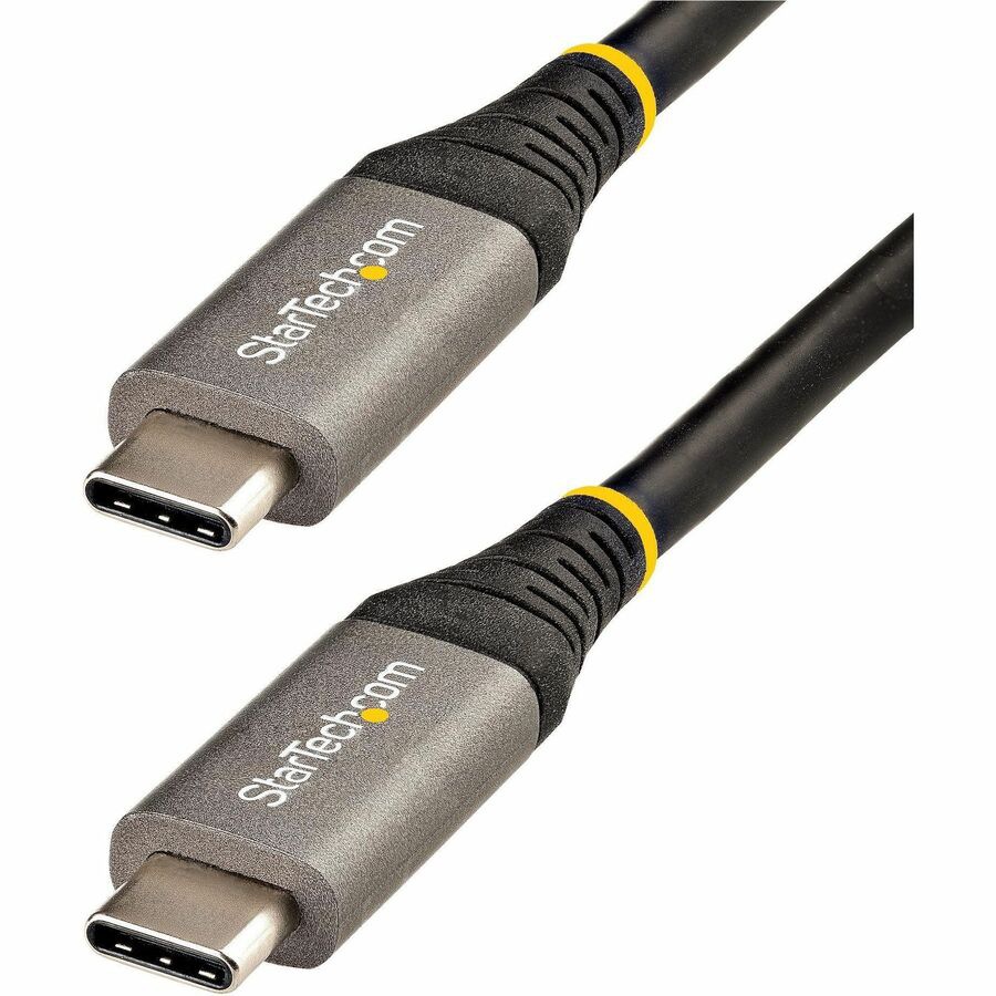 StarTech.com 6.6ft (2m) USB-C Cable, USB 5Gbps, 100W (5A) PD, 4K 60Hz DP Al