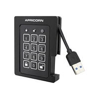 Apricorn Aegis Padlock SSD - SSD - 4 TB - USB 3.2 Gen 1 - TAA Compliant