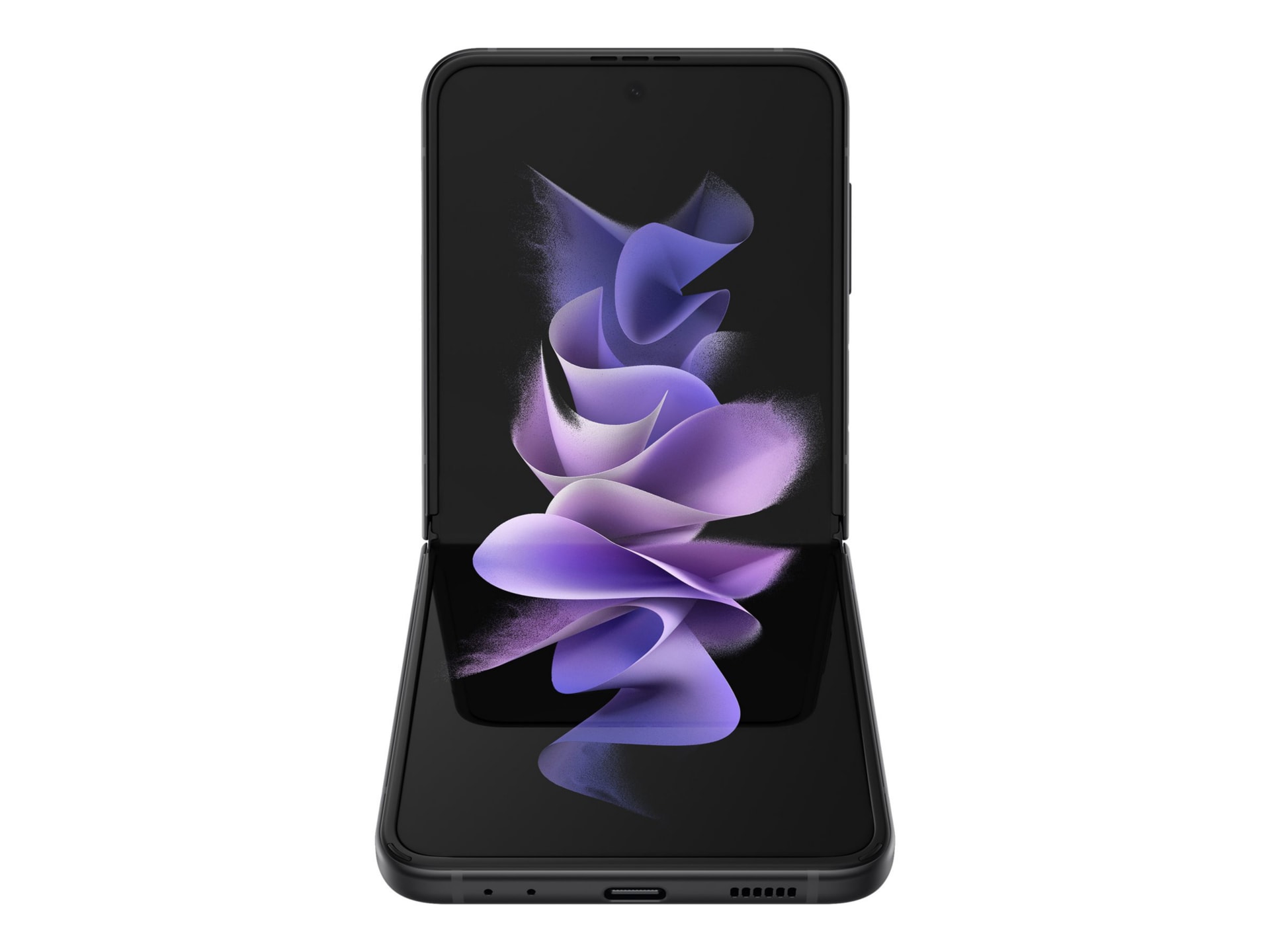 Samsung Galaxy Z Flip3 5G - phantom black - 5G smartphone - 128 GB - CDMA / GSM