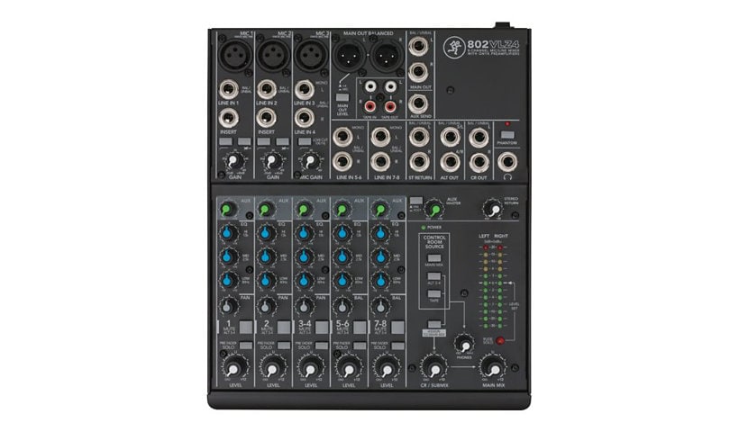 Mackie VLZ4 Series 802VLZ4 analog mixer - 8-channel