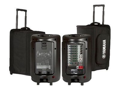 Yamaha YBSP600i - valise à roulette pour système audio portable