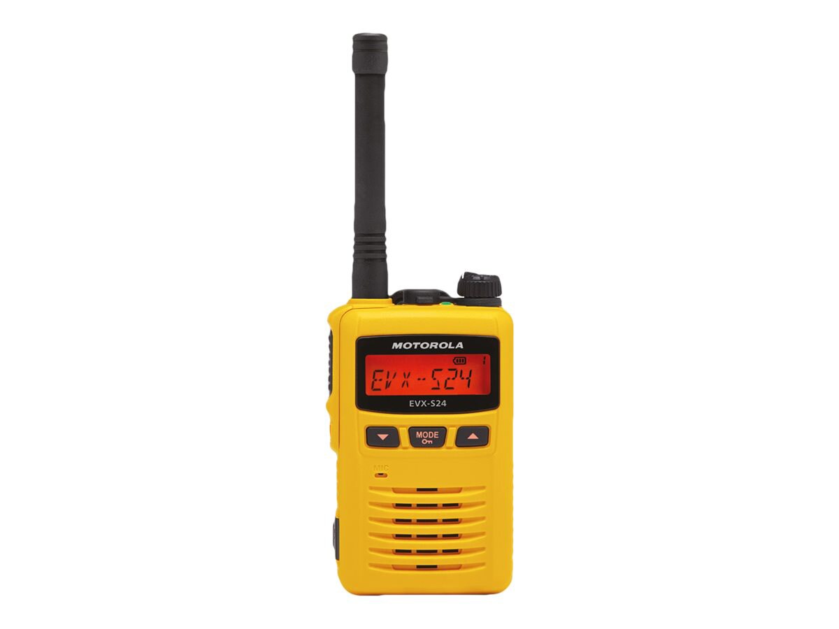 Motorola EVX-S24 two-way radio - UHF