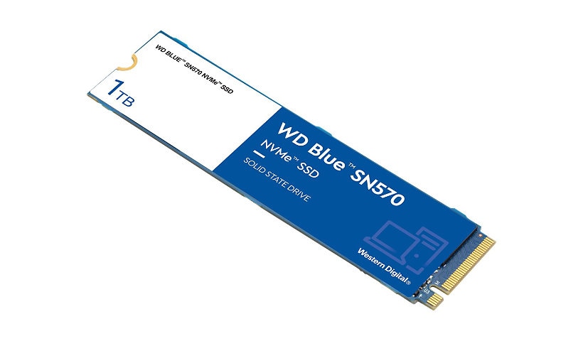 WD Blue SN570 NVMe SSD WDS100T3B0C - SSD - 1 To - PCIe 3.0 x4 (NVMe)