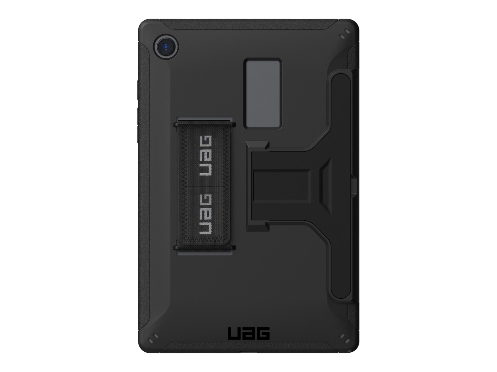 UAG Case for Galaxy Tab A8 10.5-in (2022) (SM-X200 & SM-X205) - Scout Black - back cover for tablet