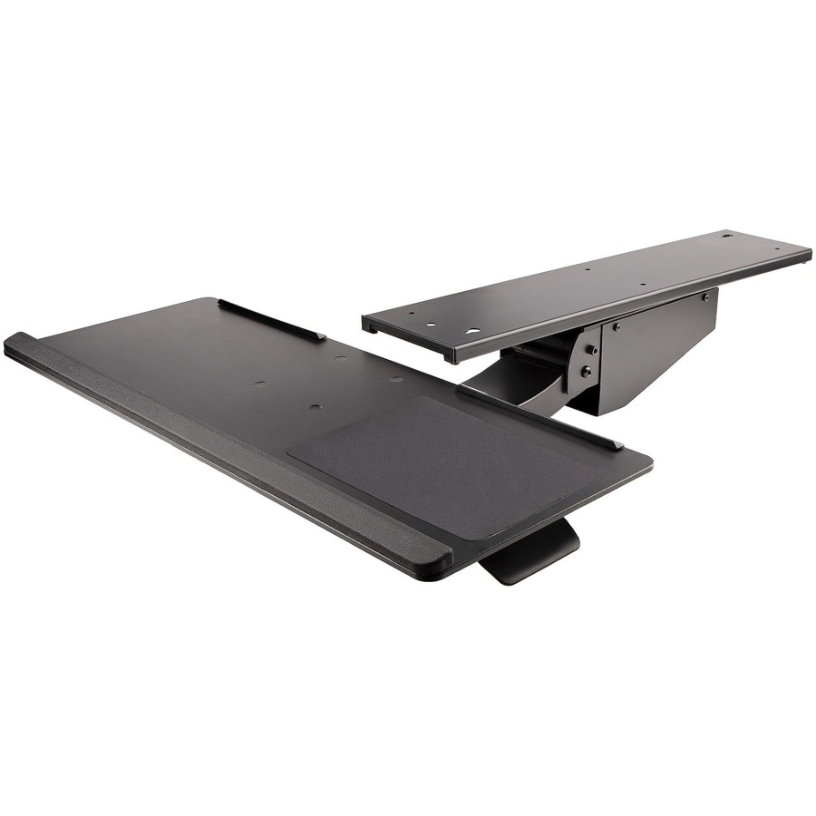 StarTech.com Under Desk Keyboard Tray - Height Adjustable Computer Keyboard and Mouse Tray (10x26in)