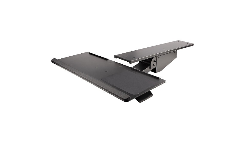 StarTech.com Under Desk Keyboard Tray - Height Adjustable Computer Keyboard and Mouse Tray (10x26in)