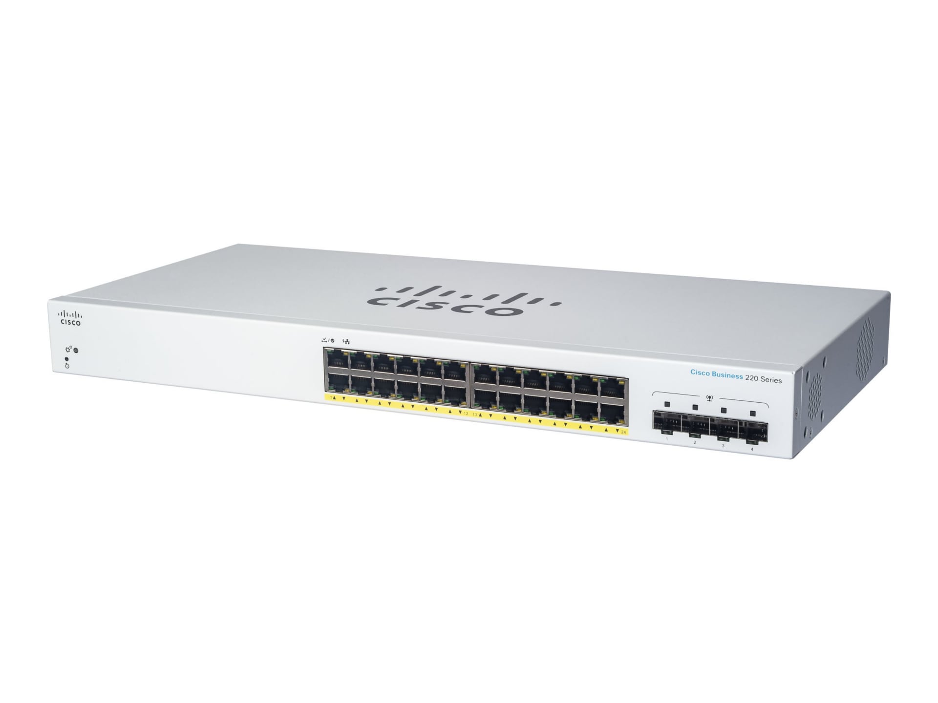 Cisco Business 220 Series CBS220-24T-4G - switch - 24 ports - smart - rack-mountable