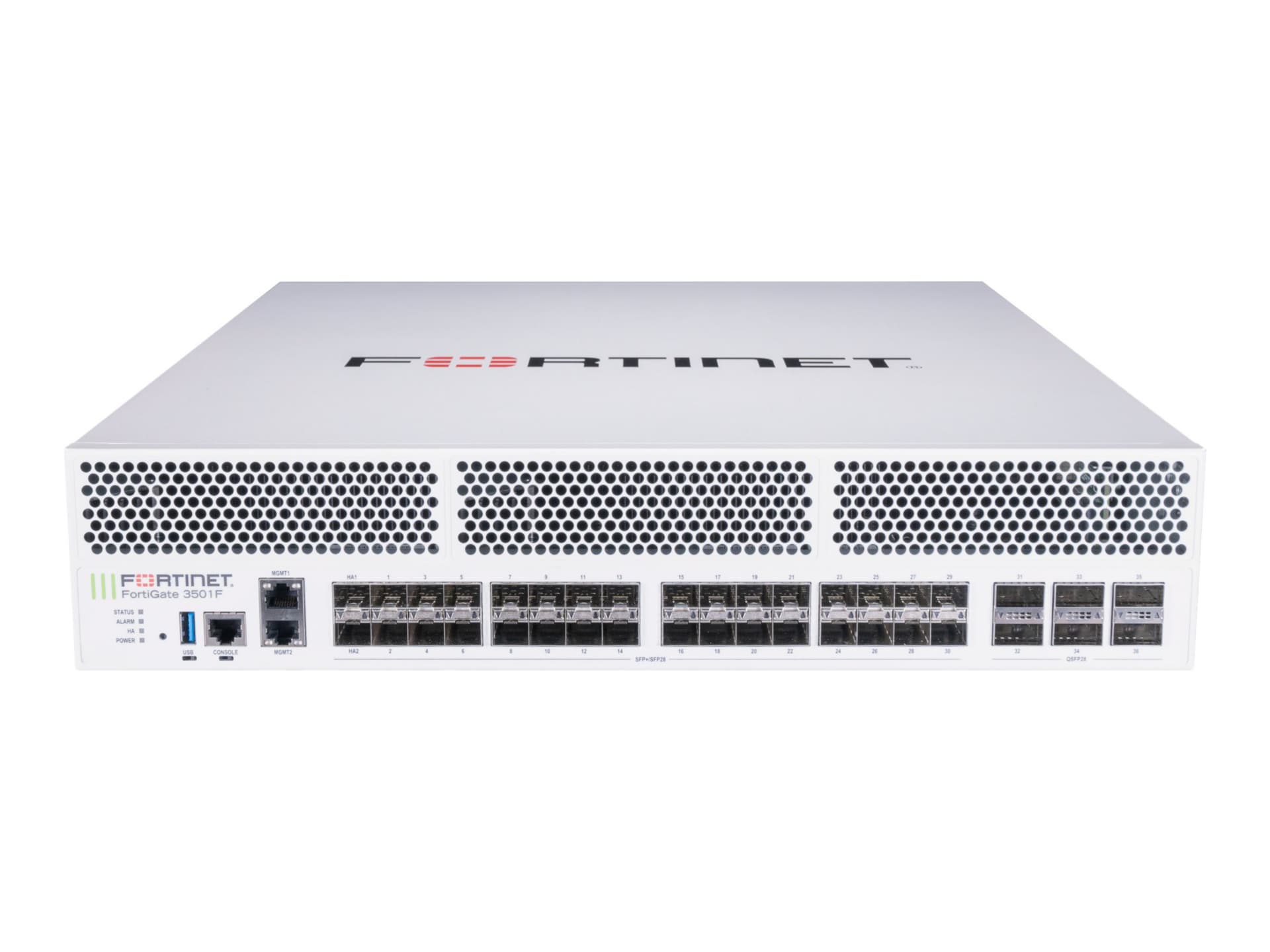 Fortinet FortiGate 3501F - security appliance - with 3 years 24x7 FortiCare