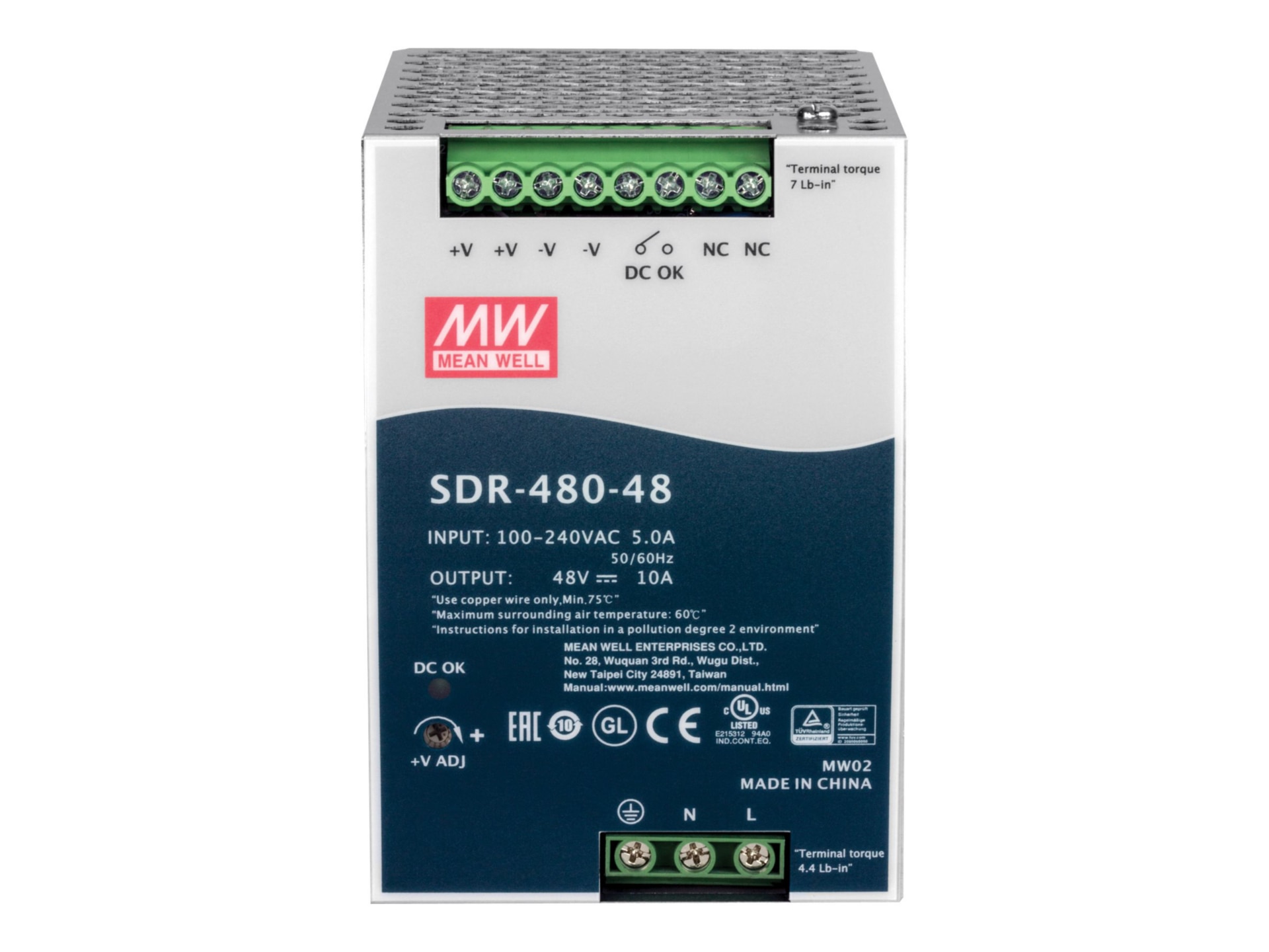 TRENDNET INDUST POWER SUPPLY 480W