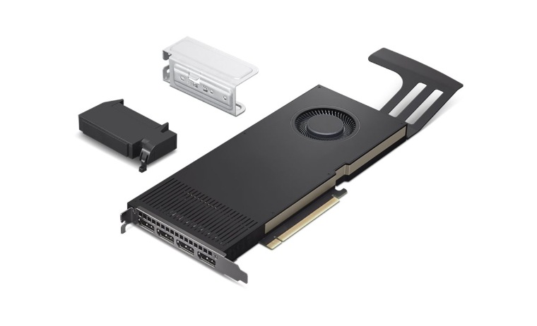 NVIDIA - graphics card - RTX A4000 - 16 GB - 4X61E26089 - Graphic
