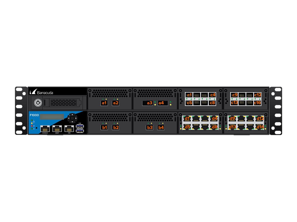 Barracuda CloudGen Firewall F-Series F1000B model CFEQ - firewall