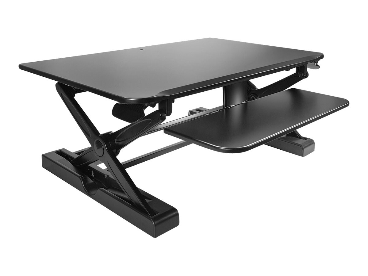 Innovative Winston Desk 2 - standing desk converter - black