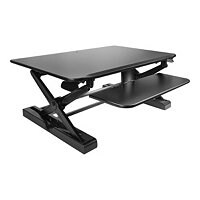 Innovative Winston Desk 2 - standing desk converter - black