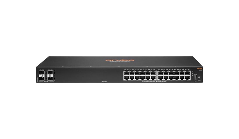 HPE Aruba 6000 24G 4SFP Switch - commutateur - 24 ports - Géré - Montable sur rack