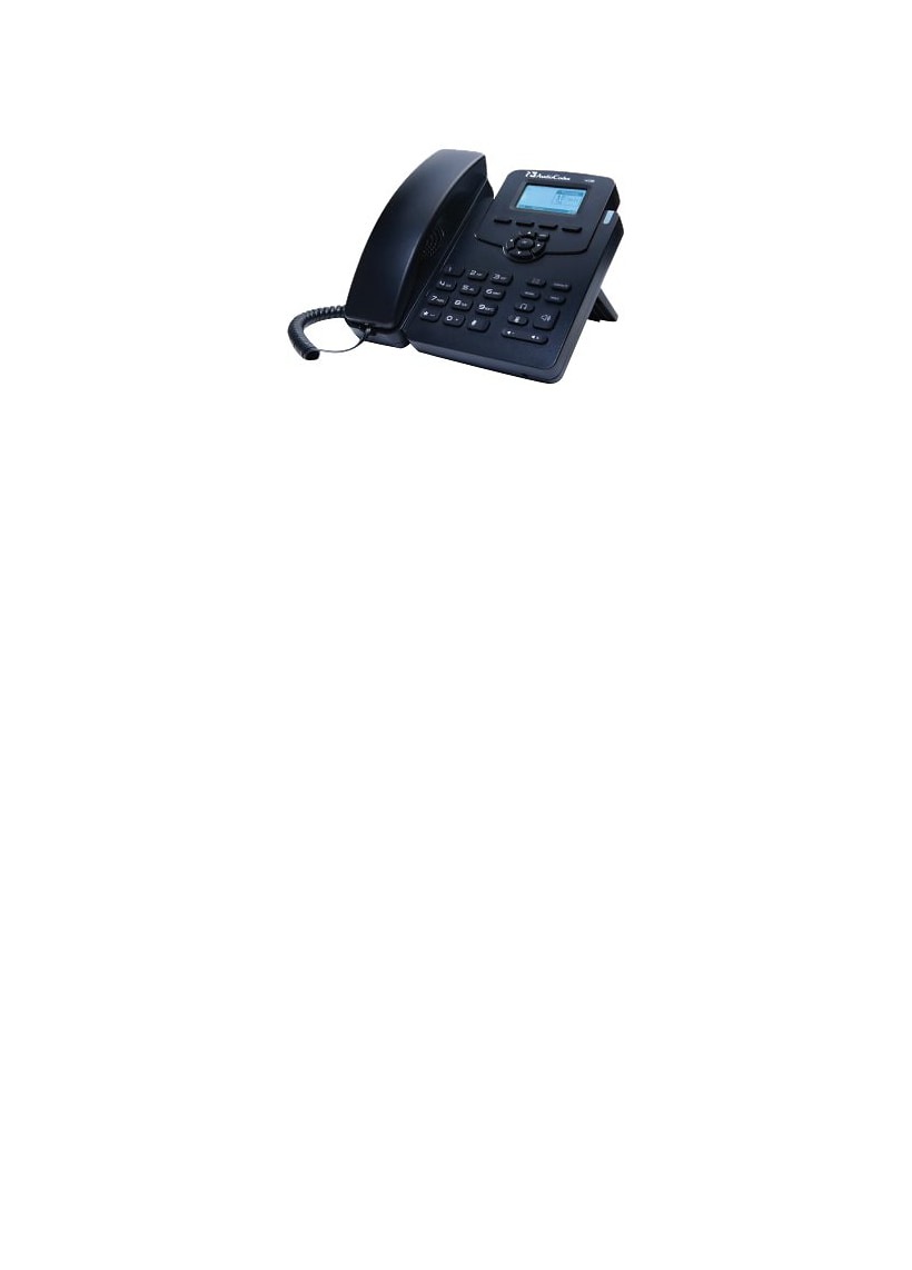 AudioCodes 405HD IP Phone - VoIP phone - 3-way call capability