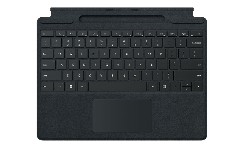 Microsoft Surface Pro Keyboard - Black - Bilingual - Pro 9/8/X
