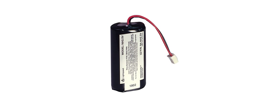 Lightspeed 2.5V NiMH Rechargeable Battery