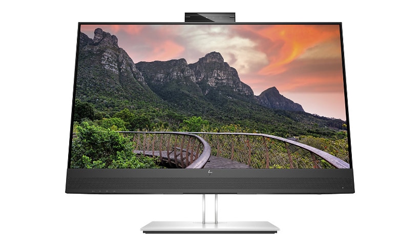 HP E27m G4 27" Class Webcam WQHD LCD Monitor - 16:9 - Black