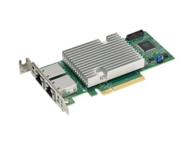 Supermicro AOC-STG-b2T - network adapter - PCIe 3.0 x8 - 10Gb Ethernet x 2