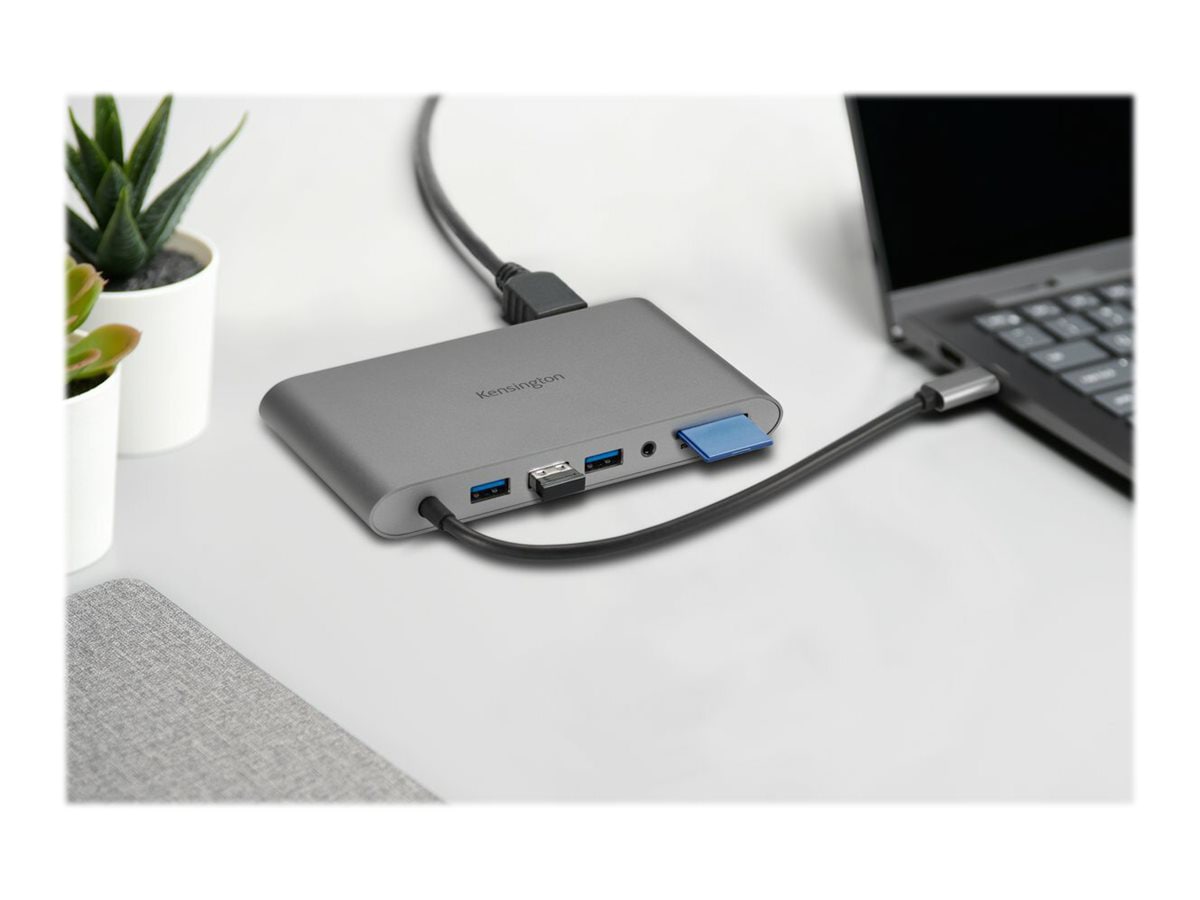 Kensington UH1440P - docking station - USB-C 3.2 Gen 1 / Thunderbolt 3 / Thunderbolt 4 - VGA, HDMI, DP - 1GbE