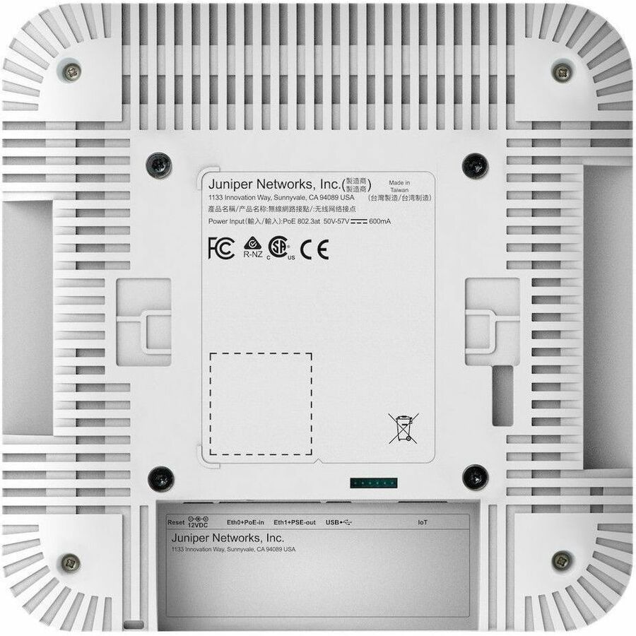 Thumbnail 5 of 7 for Mist AP43 Dual Band Wi-Fi 6 IEEE 802.11 a/b/g/n/ac/ax 3.50 Gbit/s Wireless Access Point - Indoor