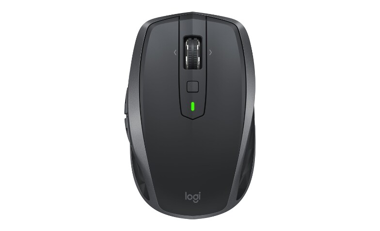 Logitech MX Anywhere 2S - mouse - Bluetooth, 2.4 GHz - graphite -  910-006210 - -