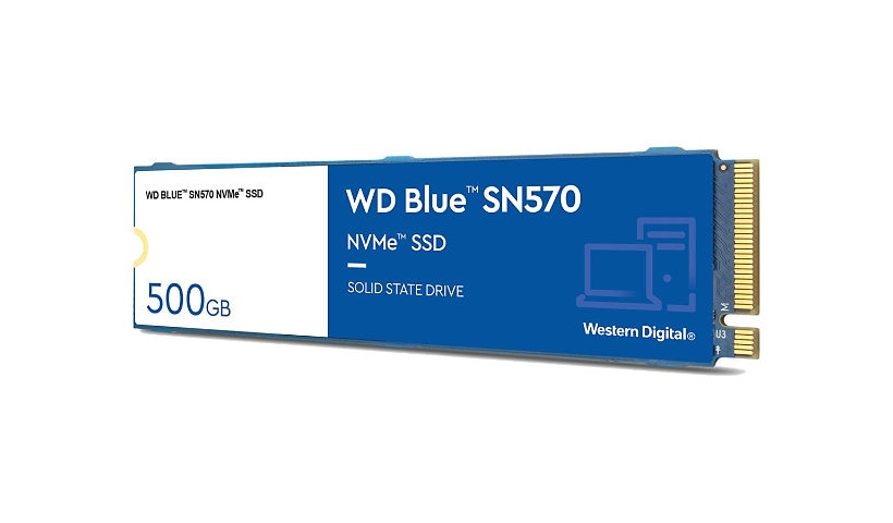 WD Blue SN570 NVMe SSD WDS500G3B0C - SSD - 500 Go - PCIe 3.0 x4 (NVMe)