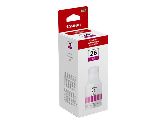 Canon GI 26 M - magenta - original - ink refill