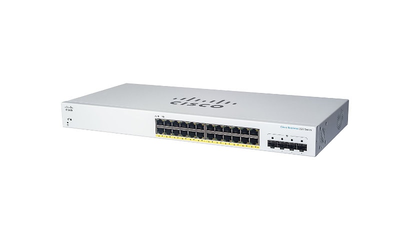 Cisco Business 220 Series CBS220-24T-4G - commutateur - 24 ports - intelligent - Montable sur rack