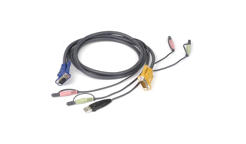IOGEAR USB KVM Cable for GCS1758/1732/1734, 6 - G2L5302U