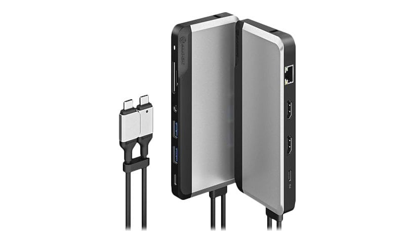 ALOGIC USB-C Super Dock - station d'accueil - USB-C / Thunderbolt 3 - 2 x HDMI - 1GbE