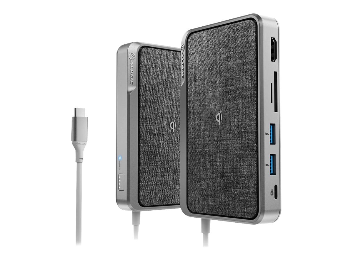 ALOGIC USB-C Dock Wave | ALL-IN-ONE / USB-C Hub with Power Delivery, Power