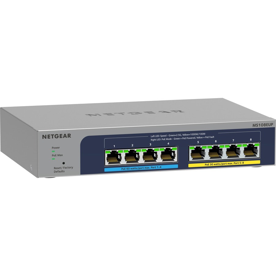 Netgear 8-Port 10GB/Multi-GB Eth Switch Black