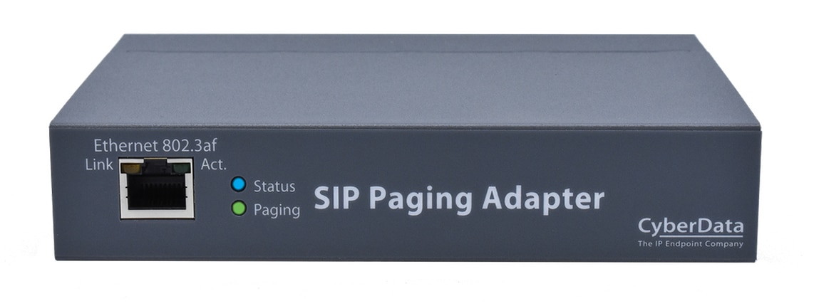 Grandstream CyberData SIP Paging Adapter