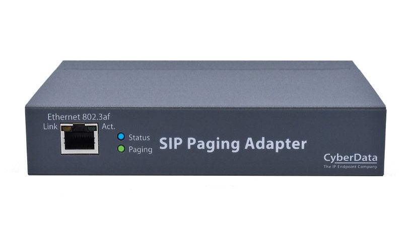 Grandstream CyberData SIP Paging Adapter