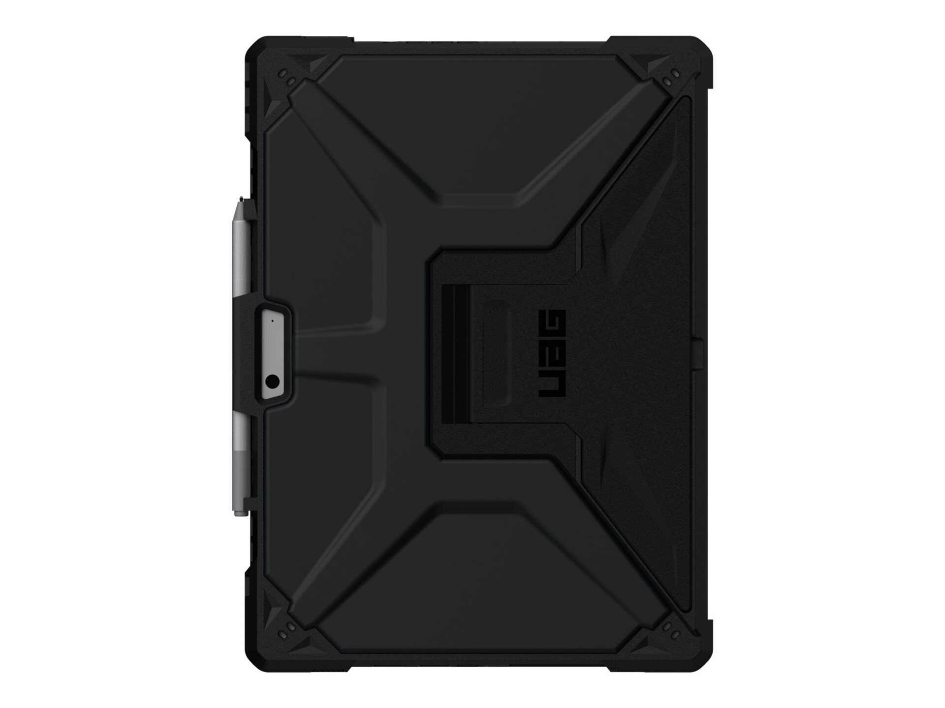 UAG Rugged Case for Microsoft Surface Pro 8 - Metropolis SE Black - back cover for tablet